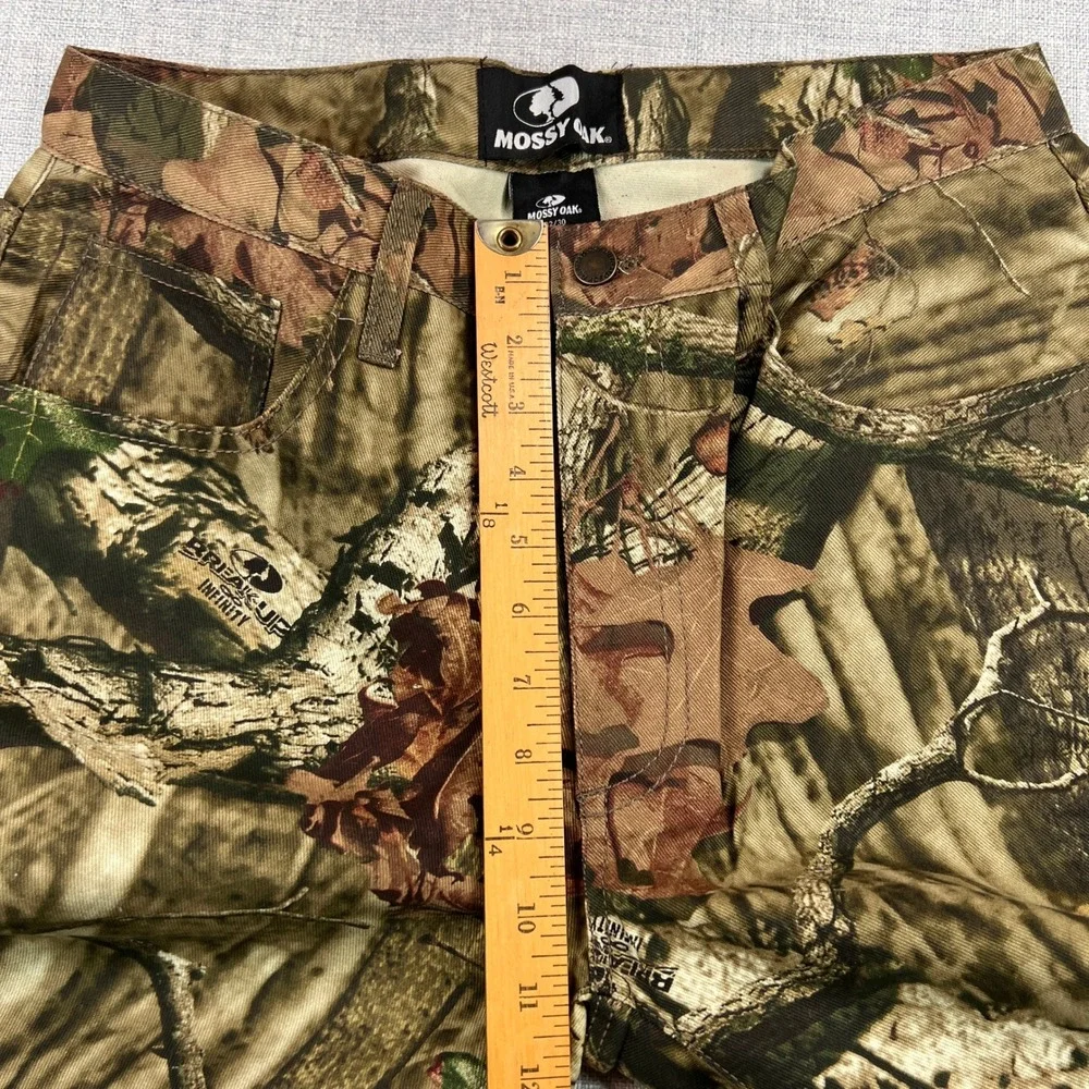 Mossy Oak Break-Up Camo 5 Pocket Jeans Men 32x30 Cotton Hunting NEW Lightweight‎